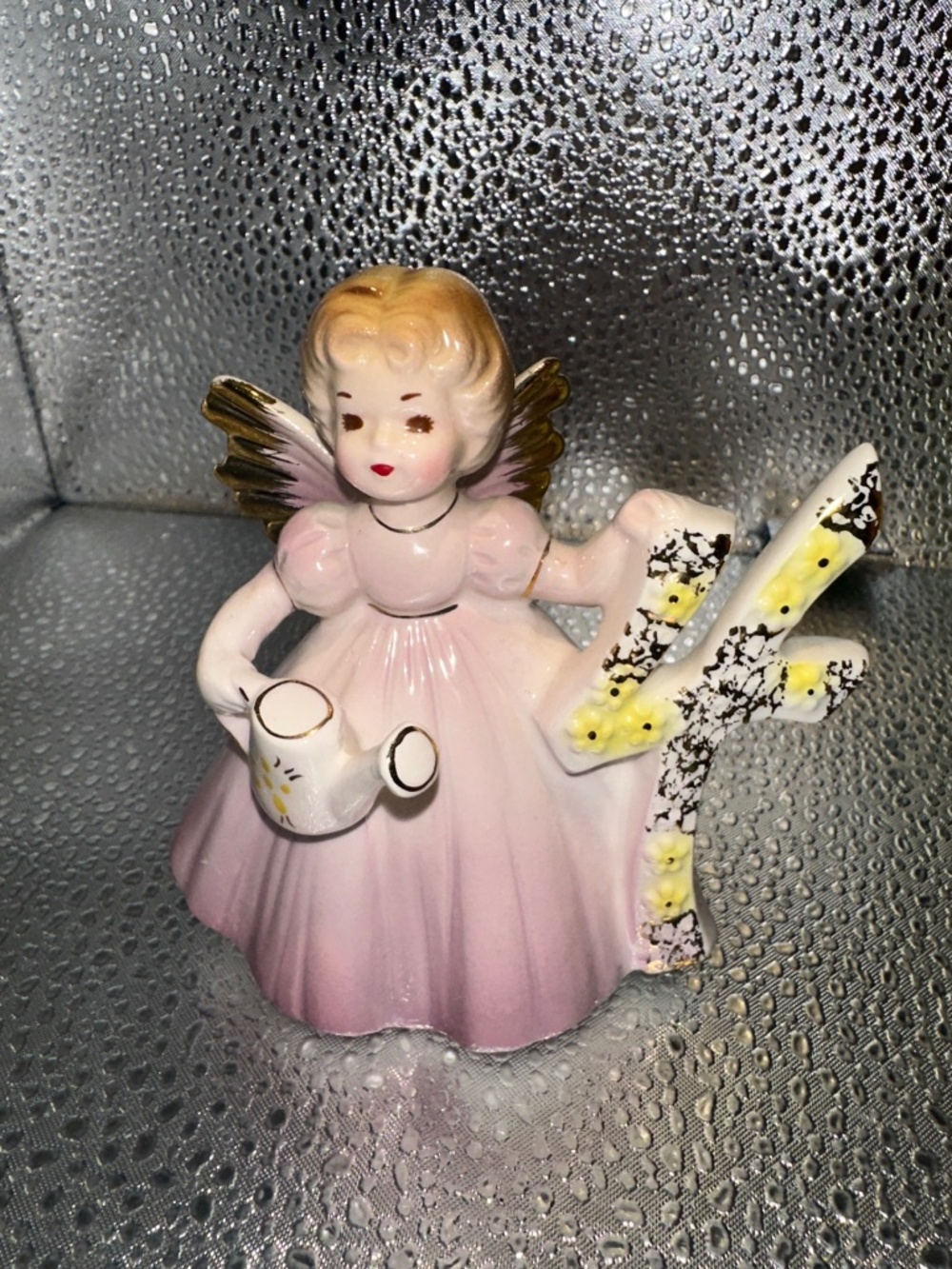 Josef Originals Birthday Girl Angel Fairy Figurine Number 4